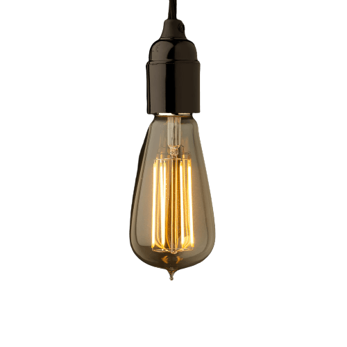 lampadina accesa