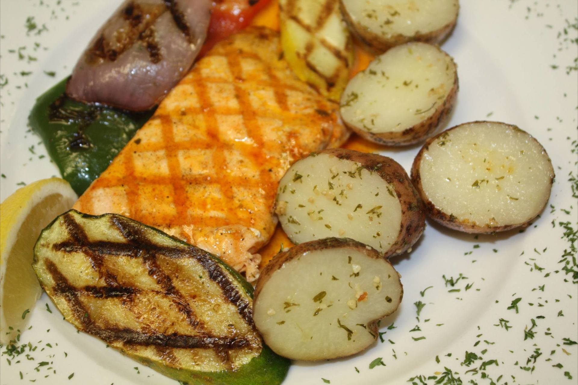 Grilled Salmon