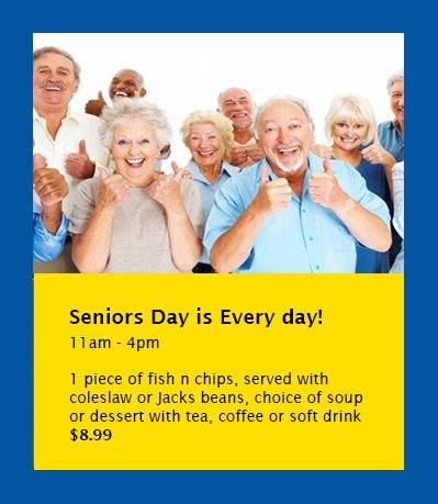 Senior's Specials