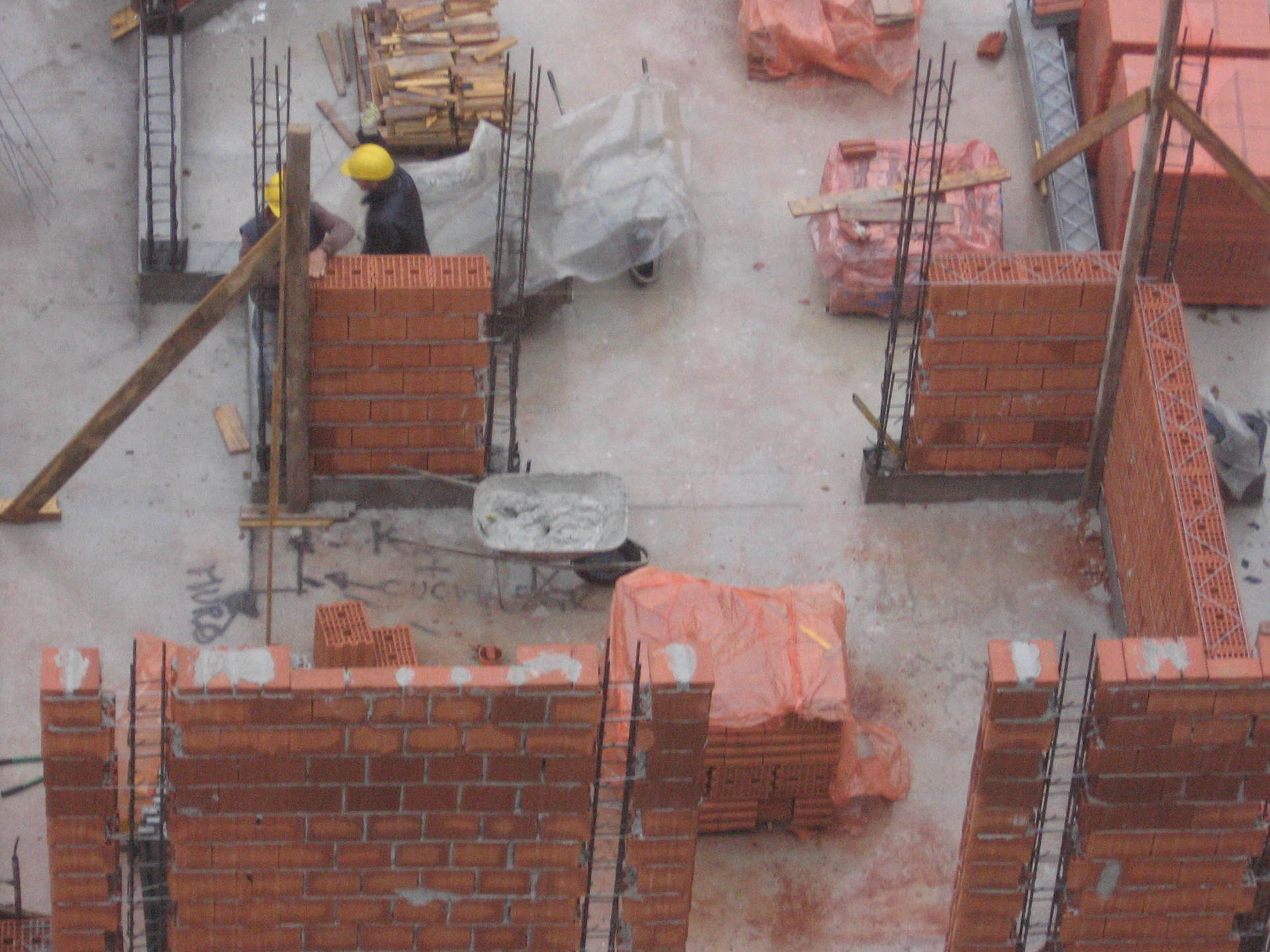 Construction of reinforced masonry