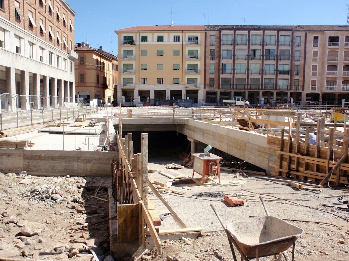 Access ramp entrance view