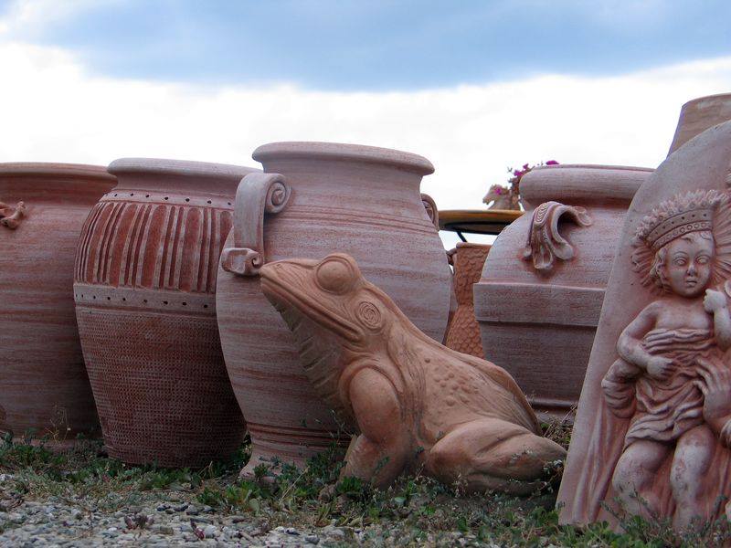 giare in terracotta