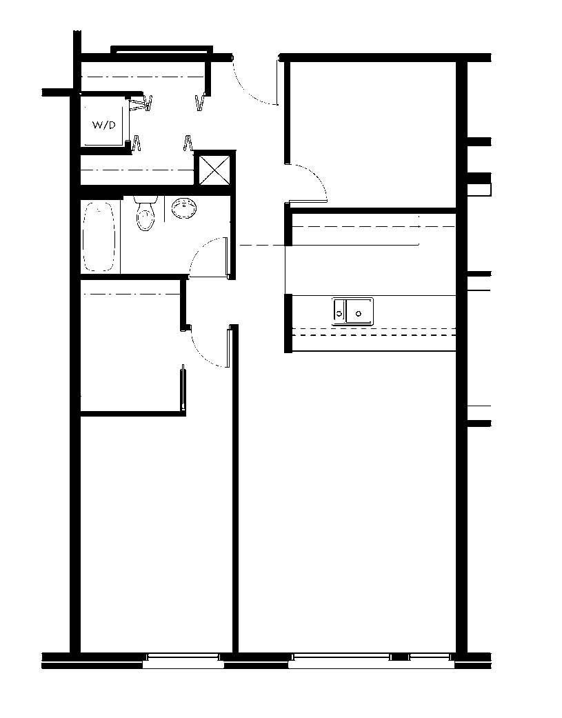 Unit 5 floorplan at Ventana