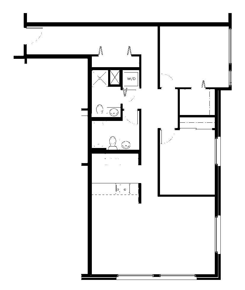 Unit 7 floorplan at Ventana