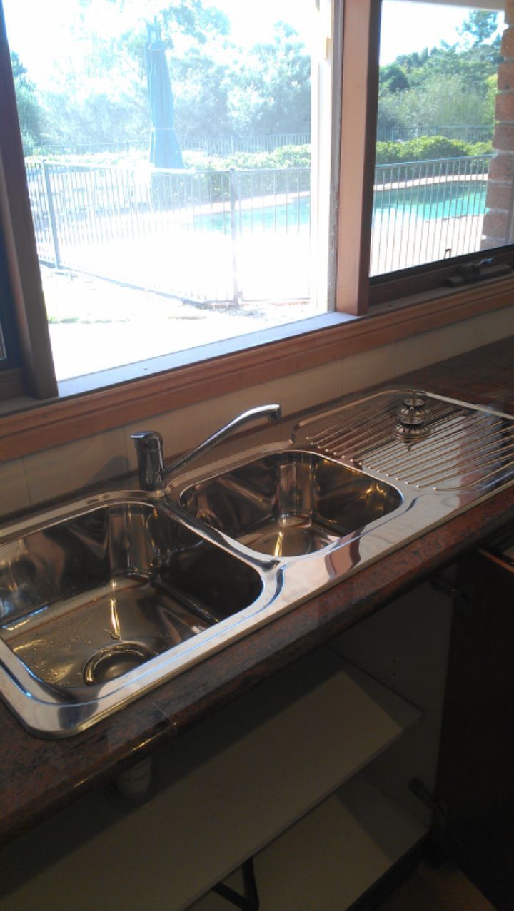new sink installation