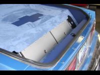 Floor Mats — Car With New Mats In Trunk Back View In Chicago, IL
