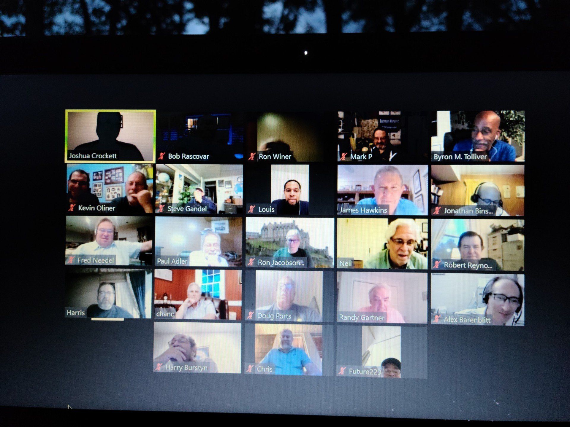 ASJ Zoom Meeting
