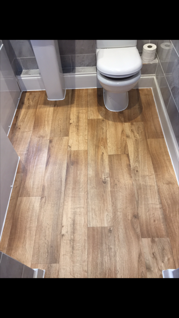Bathroom flooring
