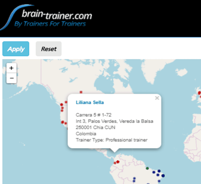 Liliana Sella. Entrenadora de Brain Traner