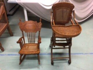 Refinished Chair — furniture restoration in Cape Coral, FL