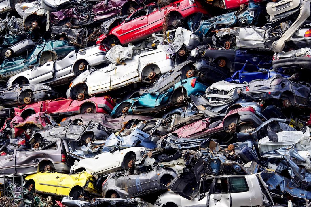 auto in demolizione