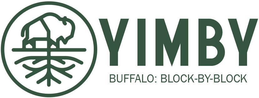 Logo showing a bison outline above tree roots in a circle next to the text 