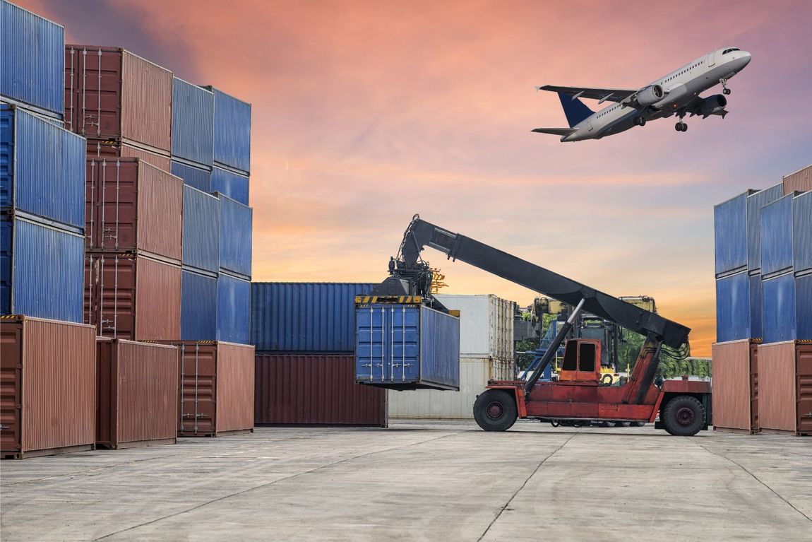 movimentazione container