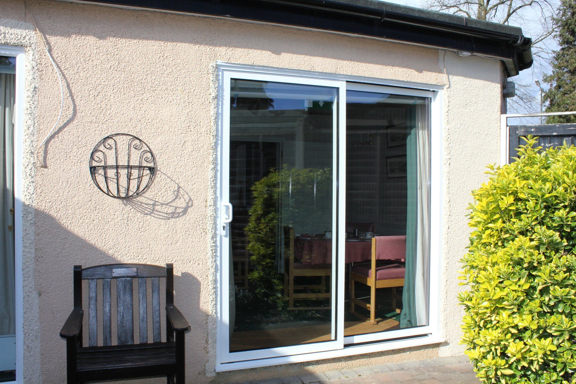 glass doors and windows