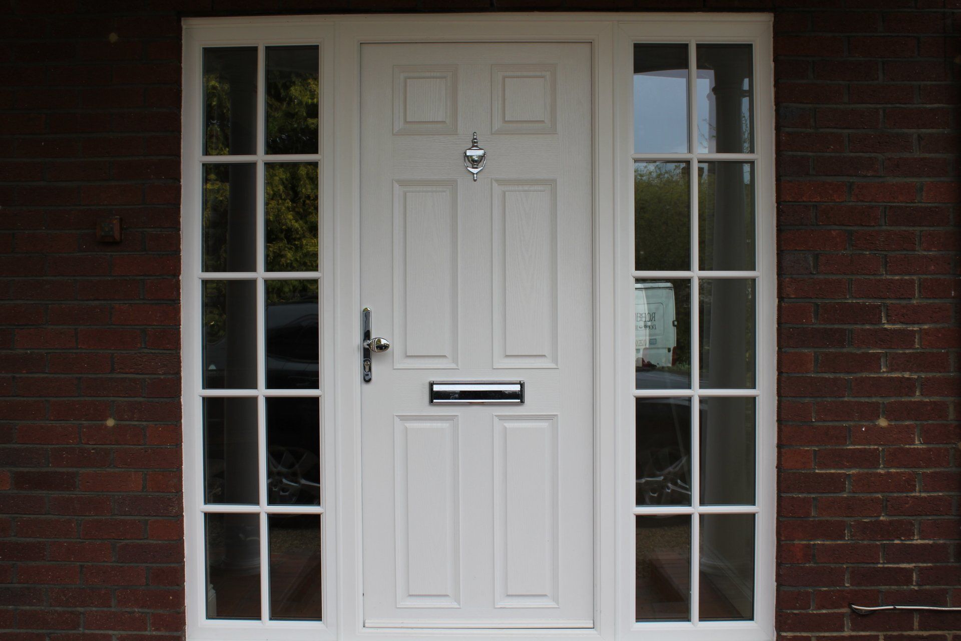 White colour door
