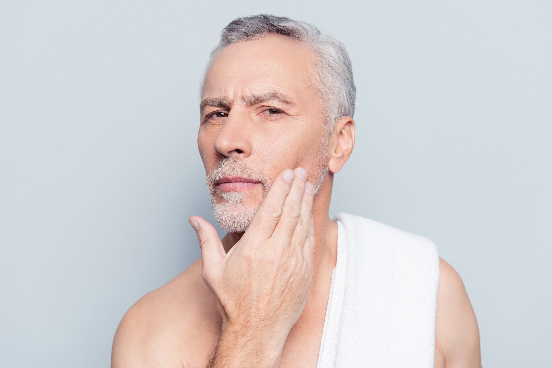 Limpieza facial hombre