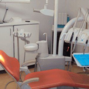 poltrona dello studio di dentisti