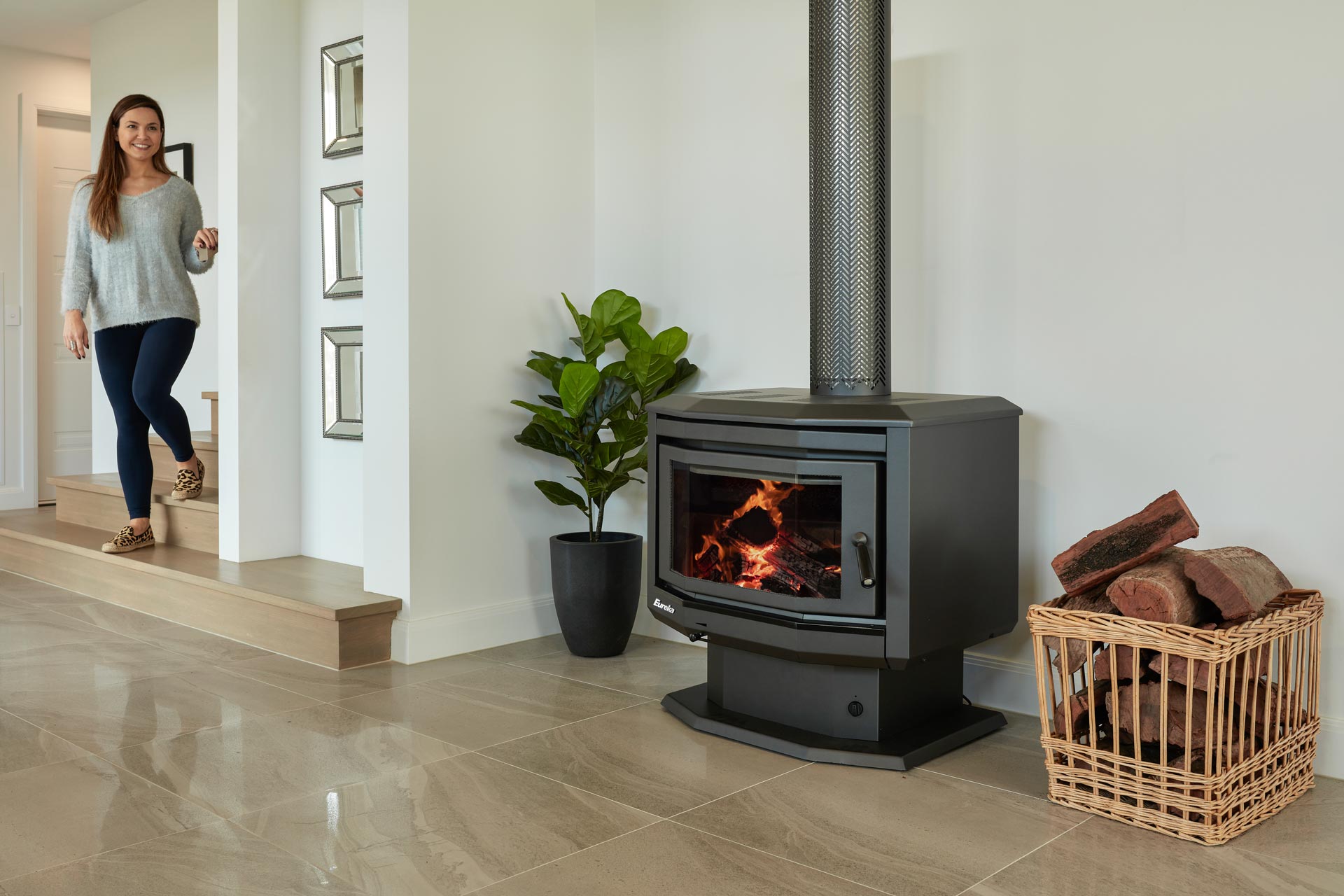 Eureka Woodstacker — Moonah TAS — Hunts Heating