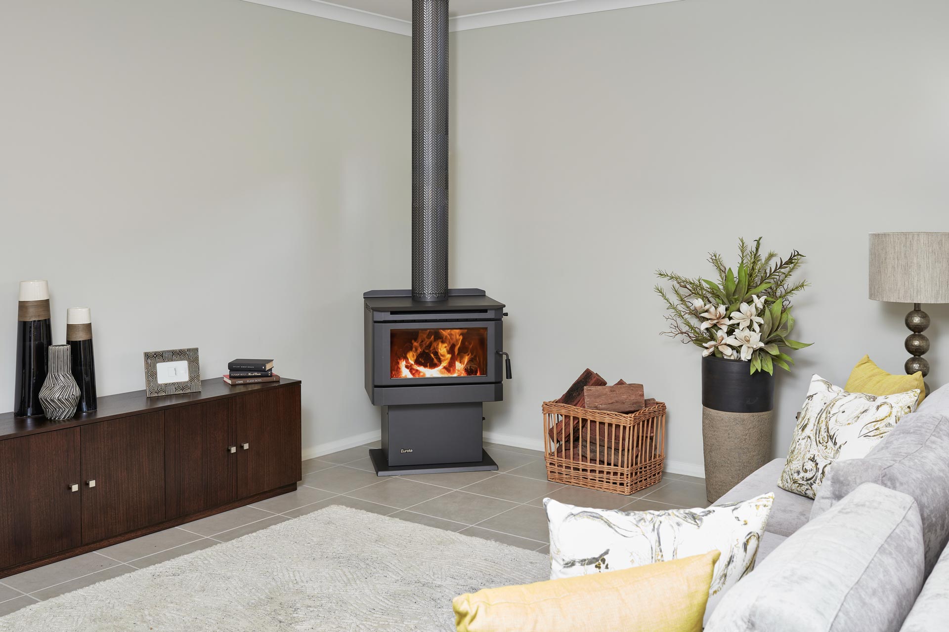 Eureka Wood Burning Stove — Moonah TAS — Hunts Heating
