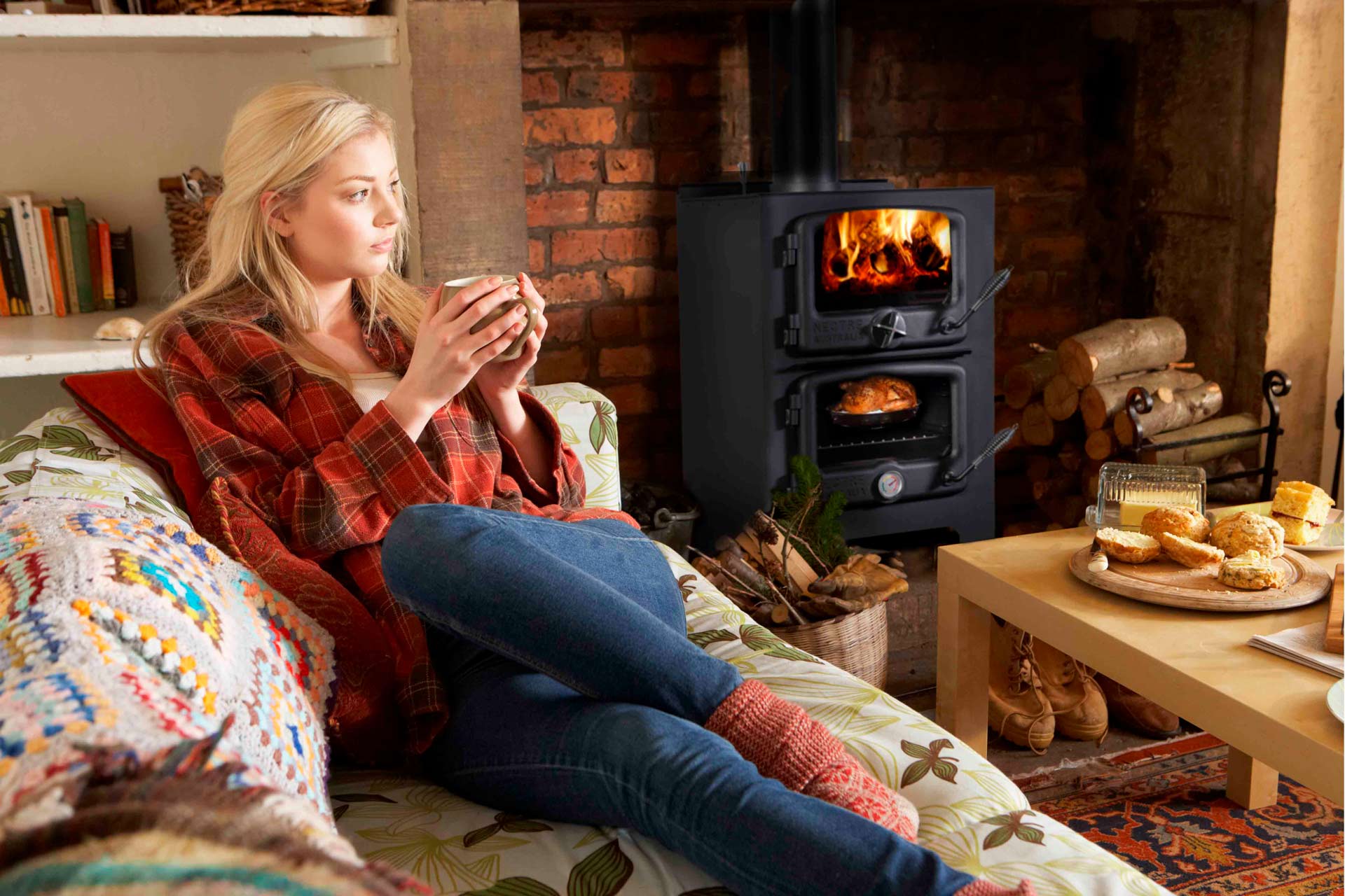 Wood Fired Baker Oven — Moonah TAS — Hunts Heating
