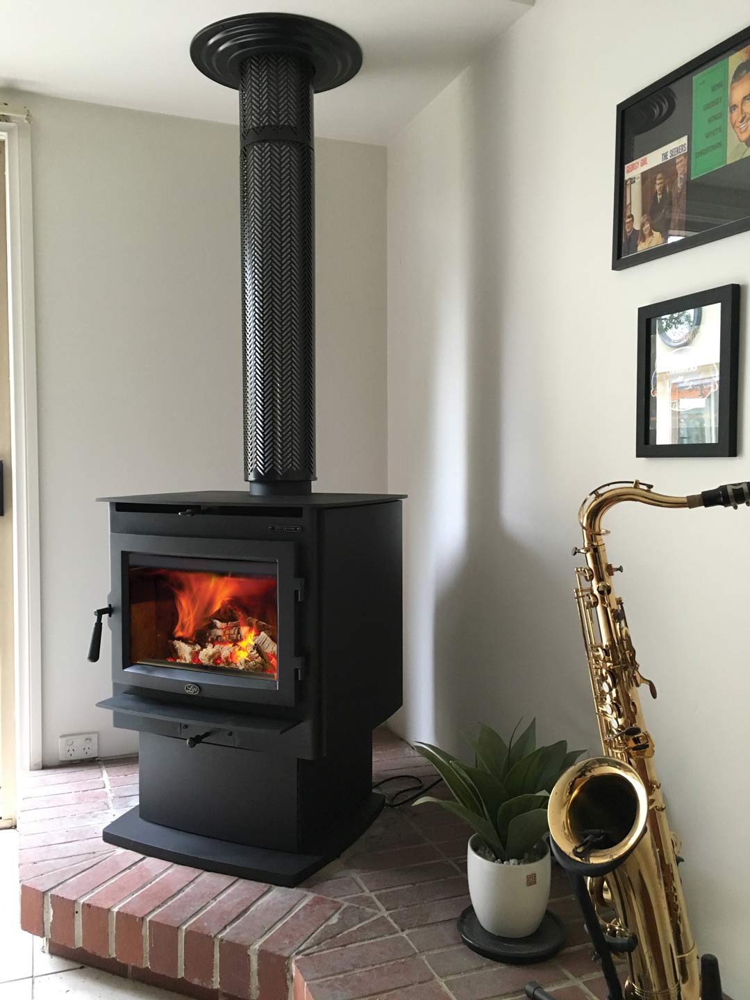 Lopi Pedestal Heater — Moonah TAS — Hunts Heating