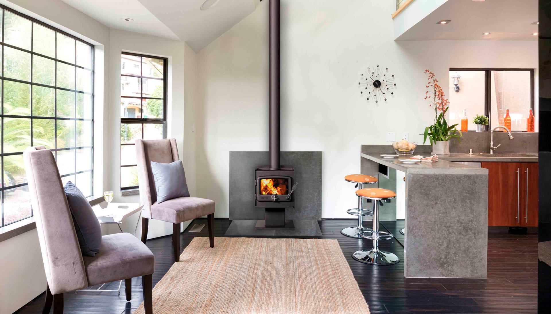 N15 Wood Heater Pedestal — Moonah TAS — Hunts Heating