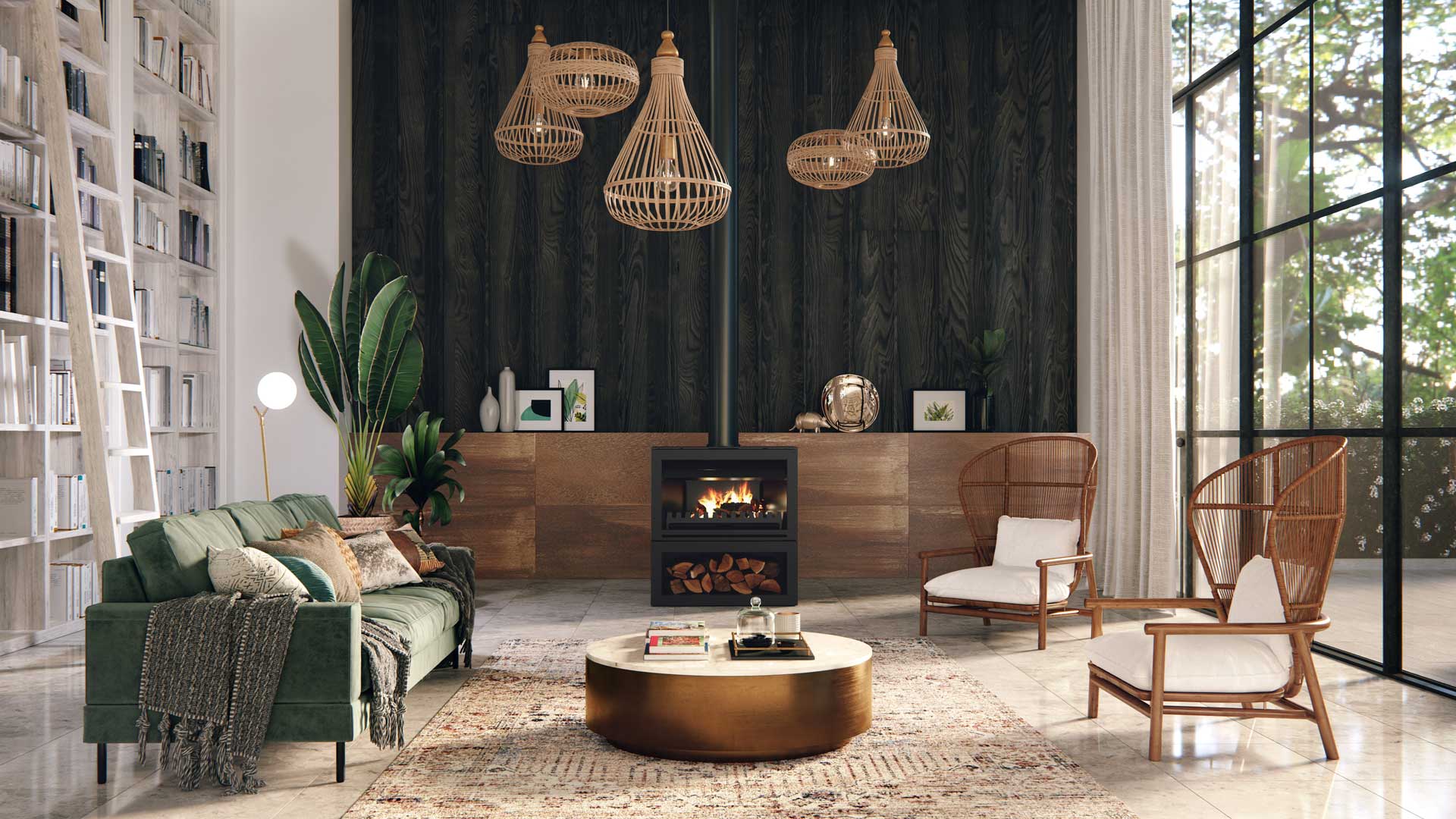 Nectre Mk3 Wood Heater — Moonah TAS — Hunts Heating