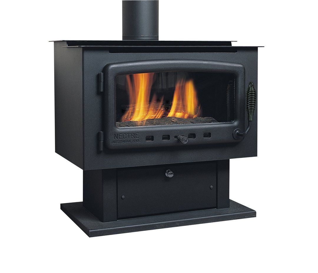 Nectre Mega Pedestal Wood Heaters — Moonah TAS — Hunts Heating