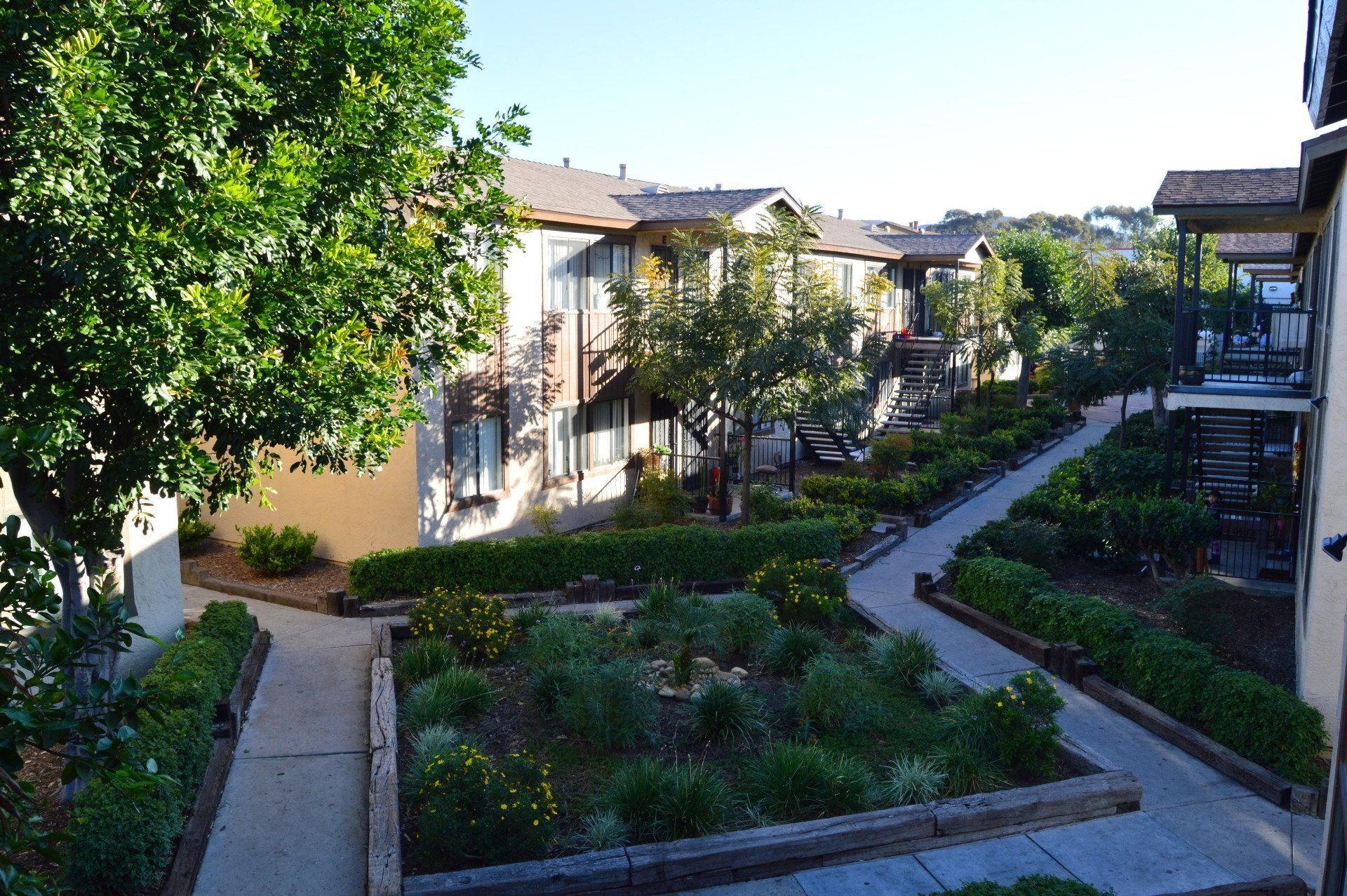 View of the Park Haven Apartment Buildings