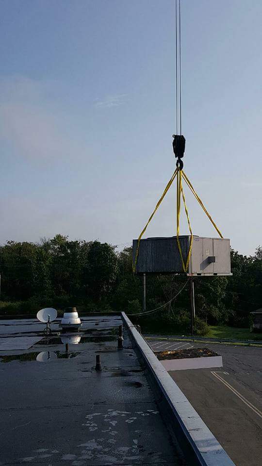 Container and Roof Top — Cumberland, MD — Growden Heating And Cooling