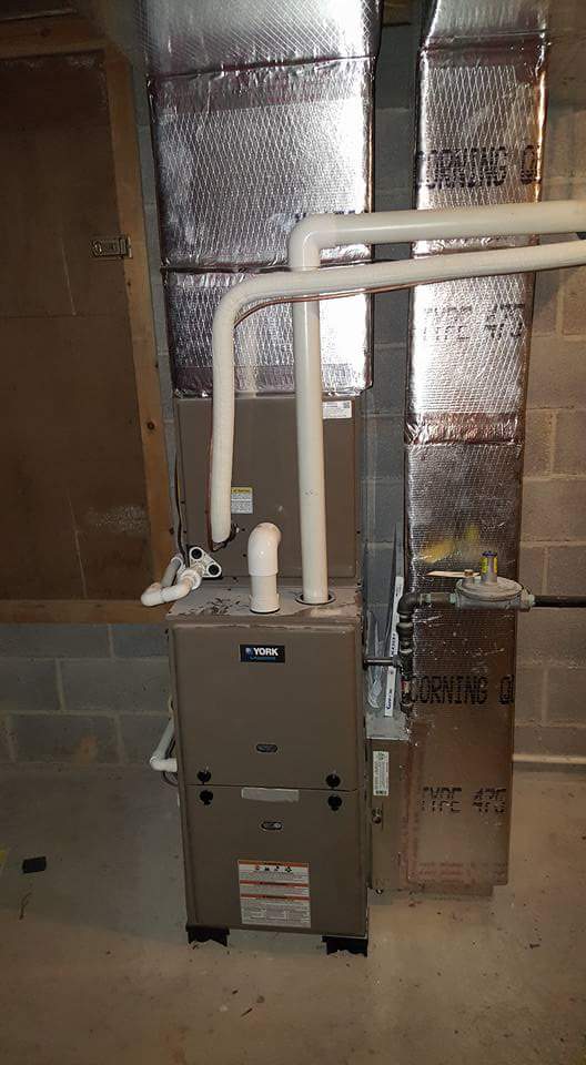 White Pipes and Heater — Cumberland, MD — Growden Heating And Cooling