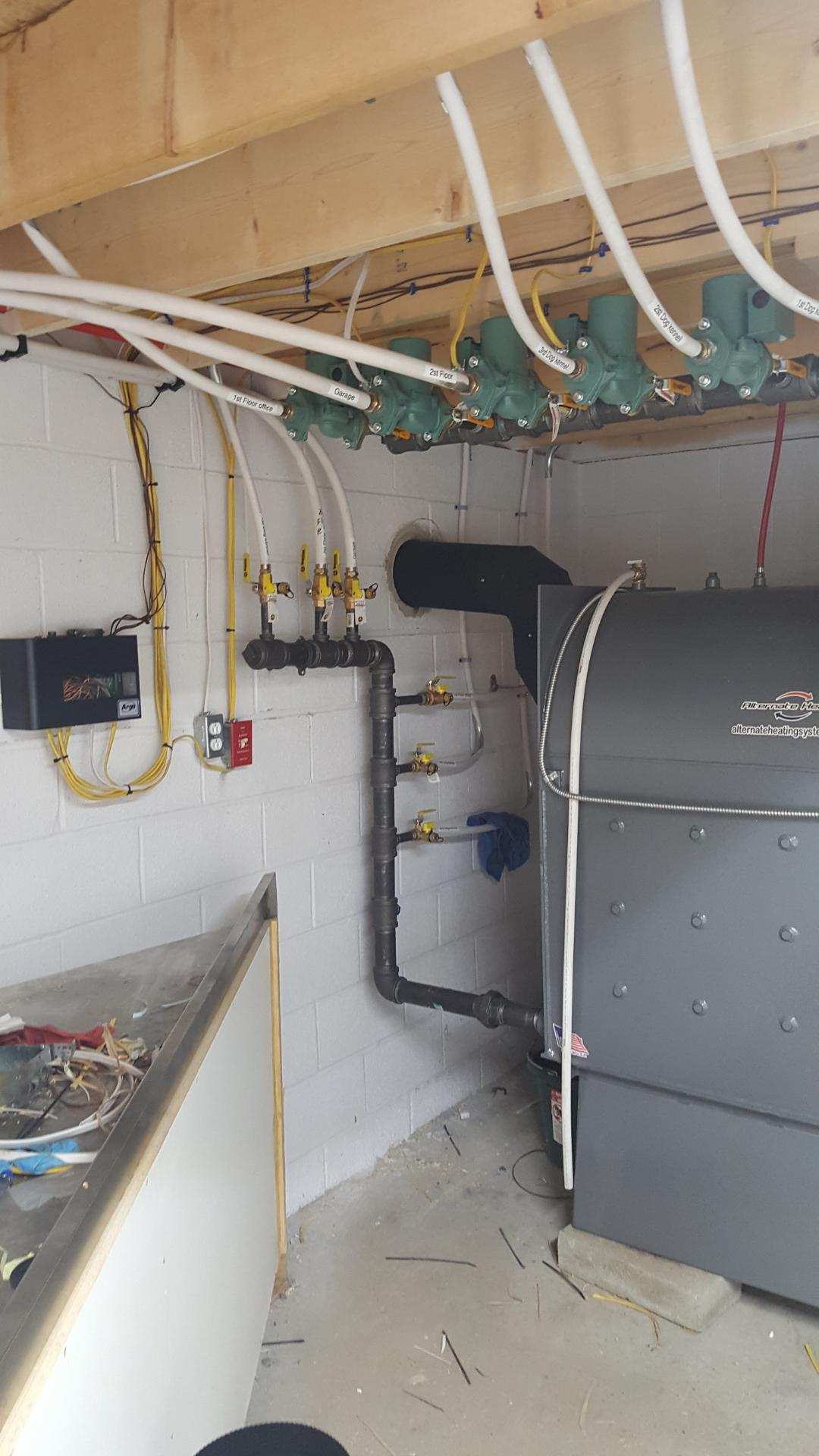 Big Gray Heater and White Wall — Cumberland, MD — Growden Heating And Cooling