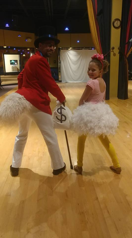 Hummelstown  Dance Class — Young Girl Dancing With An Older Man in Hummelstown, PA