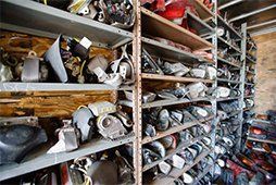 Old Car Parts in Junkyard — Belvoir Automotive Salvage in Culpeper, VA Old Car Parts in Junkyard — Belvoir Automotive Salvage in Culpeper, VA