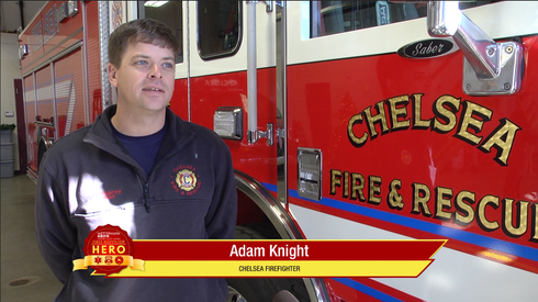 First Responder Hero: Chelsea Firefighter Adam Knight