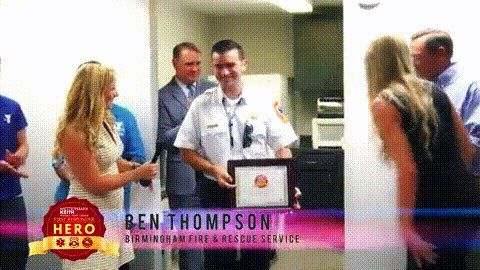 First Responder Hero: Ben Thompson, Birmingham Fire and Rescue