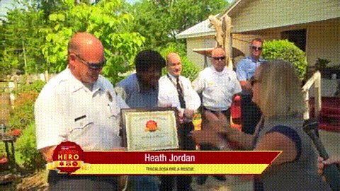 First Responder Hero: Heath Jordan, Tuscaloosa Fire and Rescue