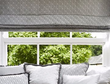 blinds that match the sofa