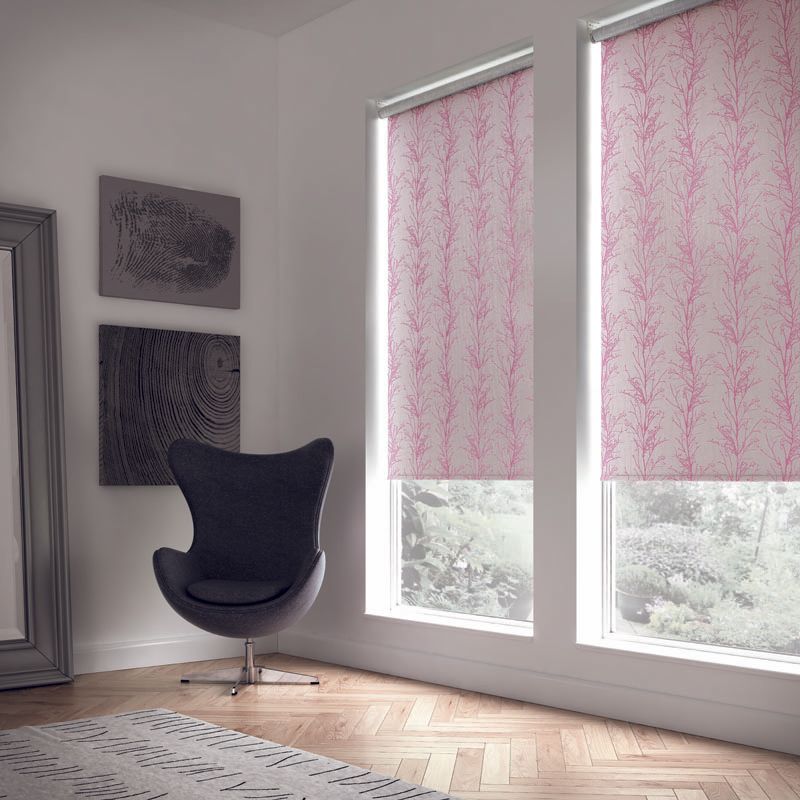 pink blinds