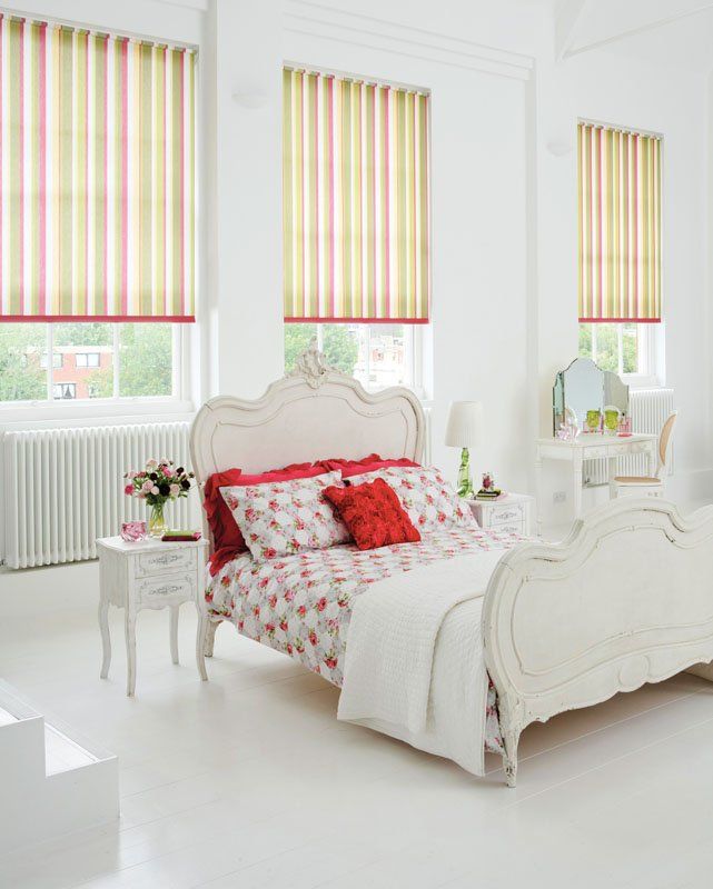 half open blinds