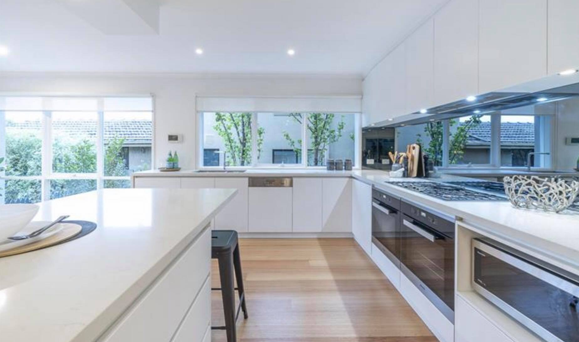 interior view of kitchen