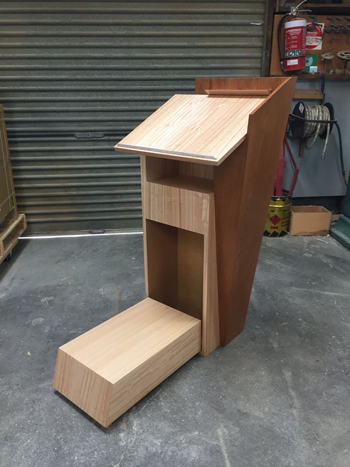 wooden seat