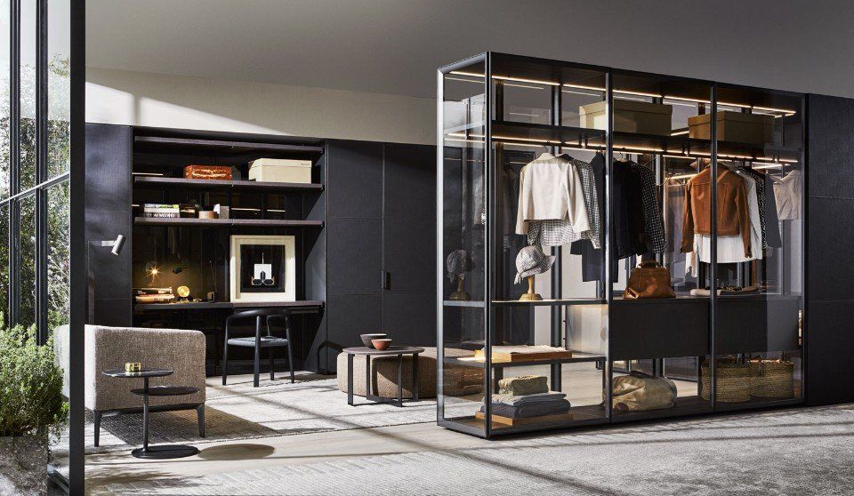 armadio a vista