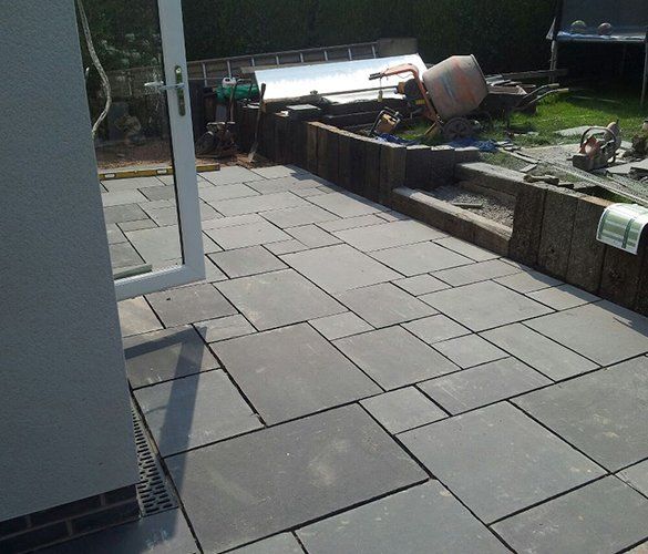 tiles walkway