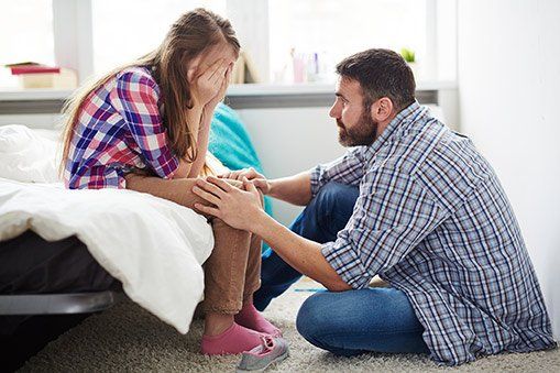 Father Talking to Crying Daughter ─ St. Joseph, Mi ─ Armstrong, Betker, & Schaeffer PLC Father Talking to Crying Daughter ─ St. Joseph, Mi ─ Armstrong, Betker, & Schaeffer PLC