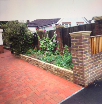 Entrance of a property