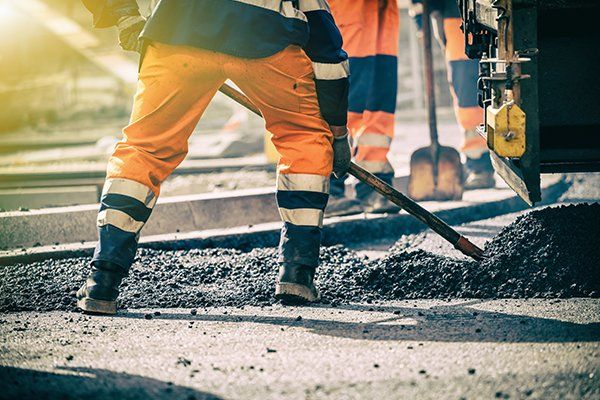 Teamwork on Road Construction — West Manchester, OH — Back 2 Black Asphalt