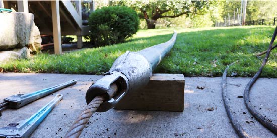 First Call Septic Tank Service Trenchless Sewer Pipe Repairs over twenty years of experience.