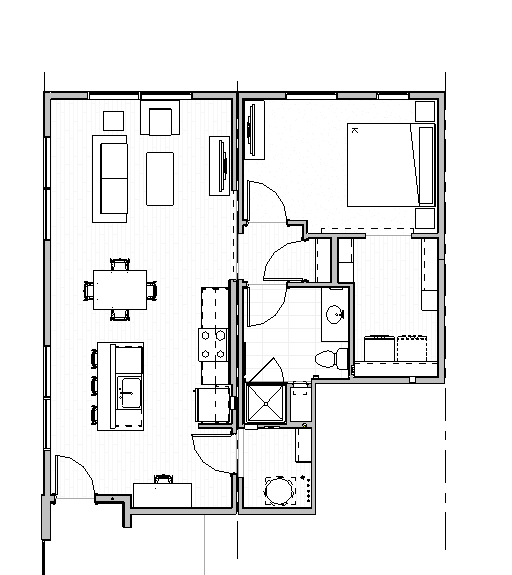 A2 Light Floors (1 Bedroom)