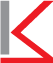 Logo of K&S Advanced Systems with a red and gray stylized 'K' design and black text